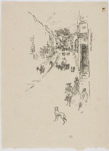 Sunday, Lyme Regis by James Abbott McNeill Whistler