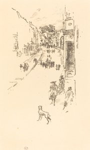 Sunday, Lyme Regis, 1895 by James Abbott McNeill Whistler