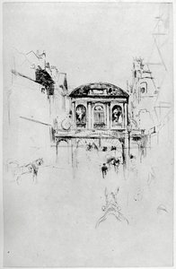 Temple Bar by James Abbott McNeill Whistler