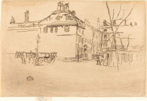 Temple, c. 1880-1881 by James Abbott McNeill Whistler