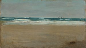 The Angry Sea, 1883 or 1884 by James Abbott McNeill Whistler