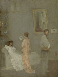 The Artist in His Studio by James Abbott McNeill Whistler