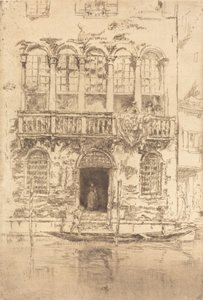 The Balcony by James Abbott McNeill Whistler