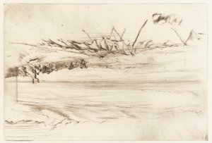 The Beach, Hastings by James Abbott McNeill Whistler