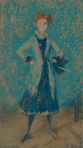 The Blue Girl by James Abbott McNeill Whistler