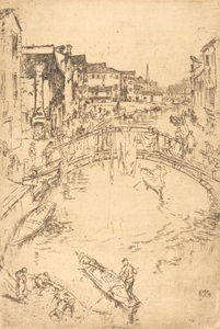 The Bridge by James Abbott McNeill Whistler