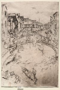 The Bridge, 1886 by James Abbott McNeill Whistler