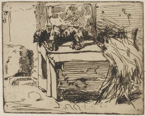 The Dog on the Kennel, 1858