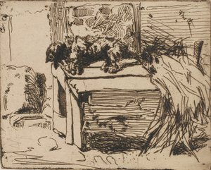 The Dog on the Kennel, 1858