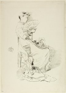 The Fan by James Abbott McNeill Whistler