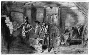 The Forge by James Abbott McNeill Whistler