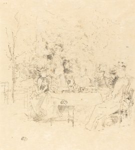 The Garden by James Abbott McNeill Whistler