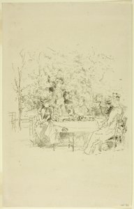 The Garden by James Abbott McNeill Whistler