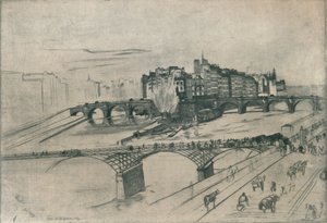 The Isle De La Cite, Paris