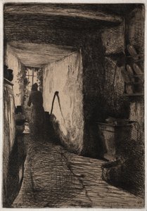 The Kitchen by James Abbott McNeill Whistler
