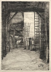 The Lime-Burner by James Abbott McNeill Whistler