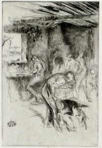 The Little Forge by James Abbott McNeill Whistler