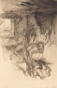 The Little Forge, 1875 by James Abbott McNeill Whistler