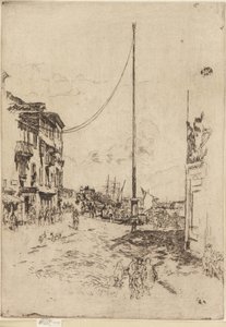 The Little Mast, 1879-1880 by James Abbott McNeill Whistler