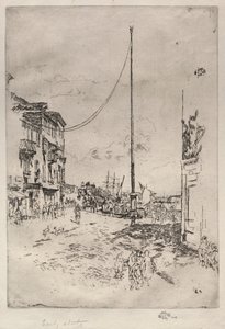 The Little Mast, 1880 by James Abbott McNeill Whistler