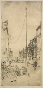 The Mast by James Abbott McNeill Whistler