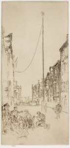 The Mast by James Abbott McNeill Whistler