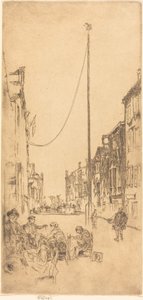 The Mast by James Abbott McNeill Whistler