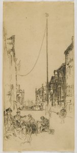 The Mast by James Abbott McNeill Whistler