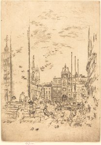 The Piazzetta by James Abbott McNeill Whistler