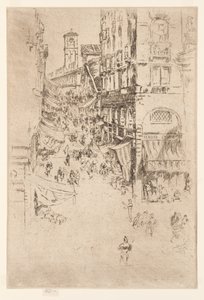 The Rialto by James Abbott McNeill Whistler