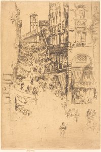 The Rialto, 1880 by James Abbott McNeill Whistler