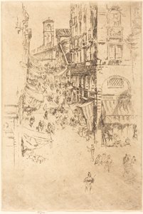 The Rialto by James Abbott McNeill Whistler