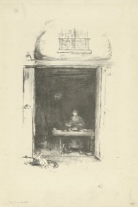 The Smith, Passage du Dragon by James Abbott McNeill Whistler
