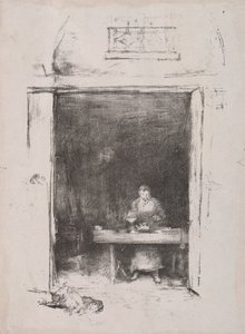 The Smith: Passage du Dragon by James Abbott McNeill Whistler