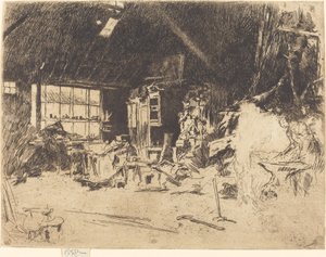 The Smithy, c. 1880