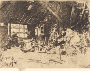 The Smithy, c. 1880