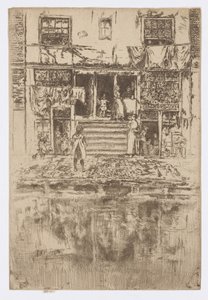 The Steps, Amsterdam by James Abbott McNeill Whistler