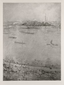The Thames by James Abbott McNeill Whistler