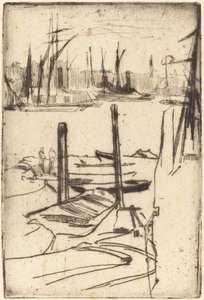The Tiny Pool, 1876-1878 by James Abbott McNeill Whistler