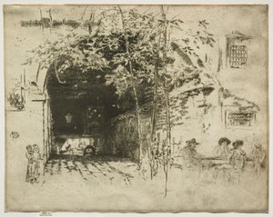 The Traghetto by James Abbott McNeill Whistler