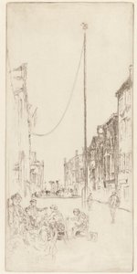 The Venetian Mast, 1879-1880 by James Abbott McNeill Whistler