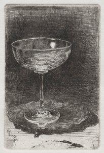 The Wine Glass by James Abbott McNeill Whistler
