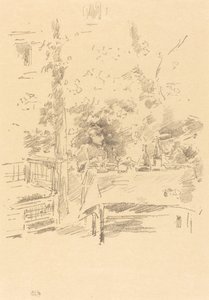 Tête-à-tête in the Garden, 1894 by James Abbott McNeill Whistler