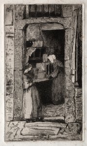 Twelve Etchings from Nature: La Marchande de Moutarde, 1858 by James Abbott McNeill Whistler