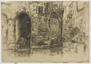 Two Doorways by James Abbott McNeill Whistler