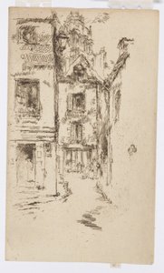 Under the Cathedral, Blois by James Abbott McNeill Whistler