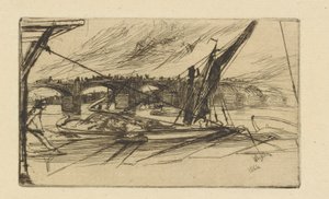 Vauxhall Bridge by James Abbott McNeill Whistler