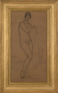 Venus Standing Nude by James Abbott McNeill Whistler