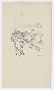 Waterloo Bridge by James Abbott McNeill Whistler