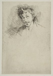 Whistler with the White Lock by James Abbott McNeill Whistler